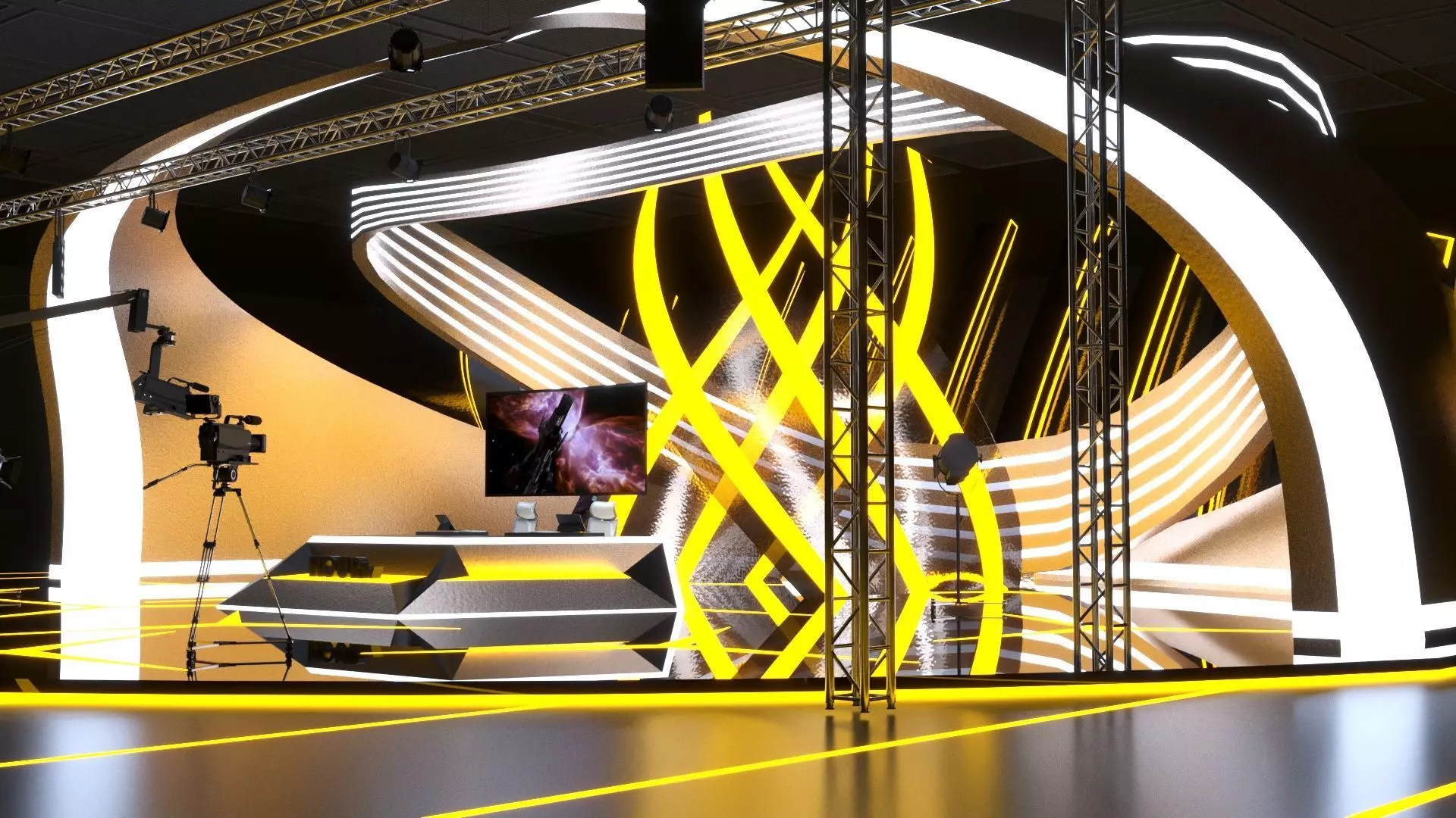 VR Studio SD 14 3D model_0