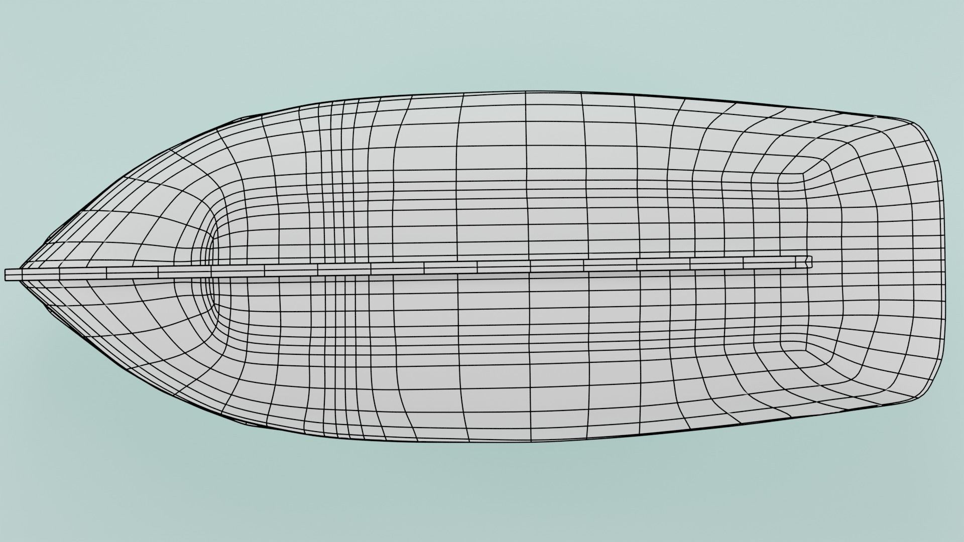 Simple Boat 3d model Free low-poly 3D model_11