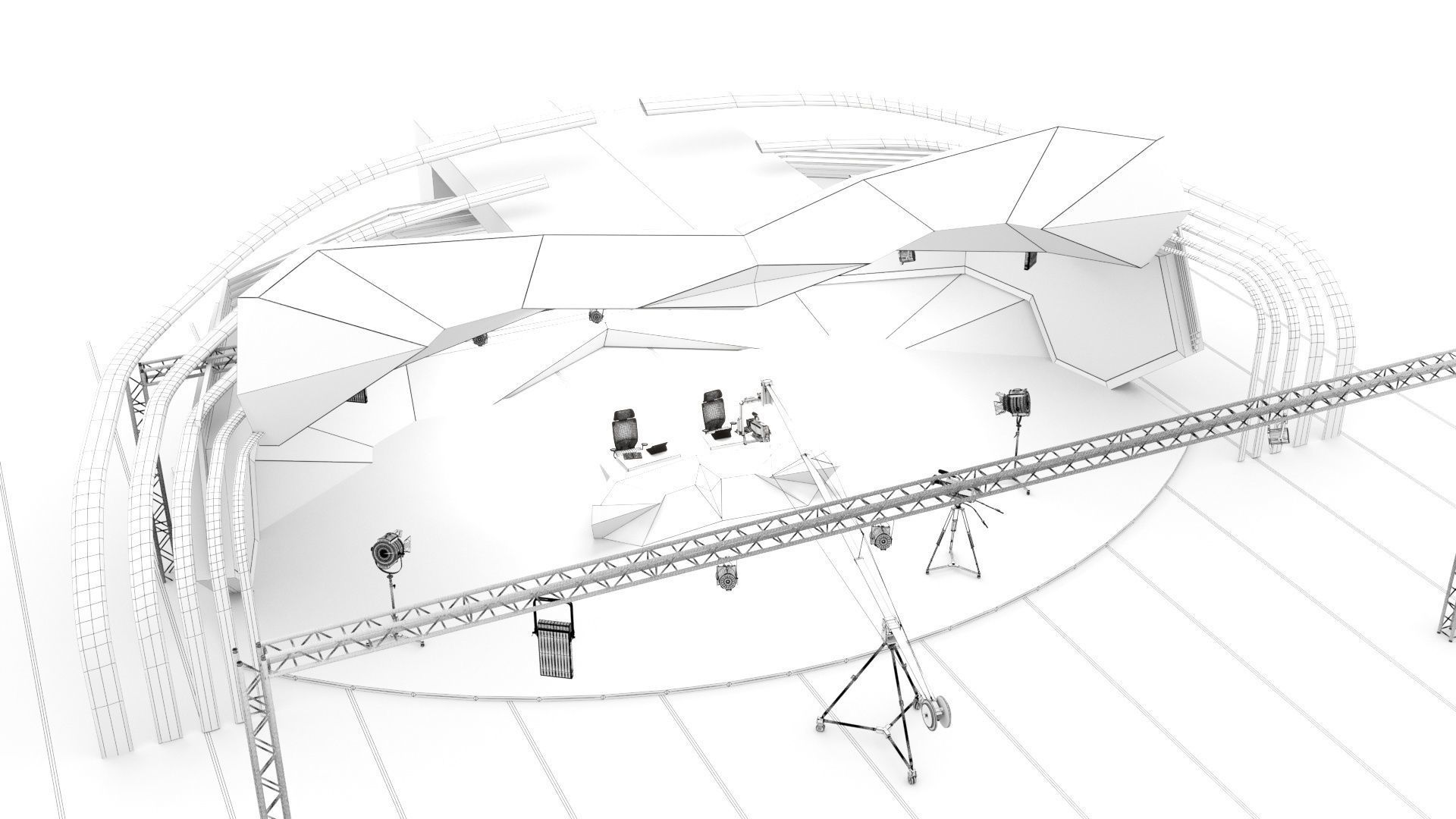 VR Studio SD 16 3D model_9