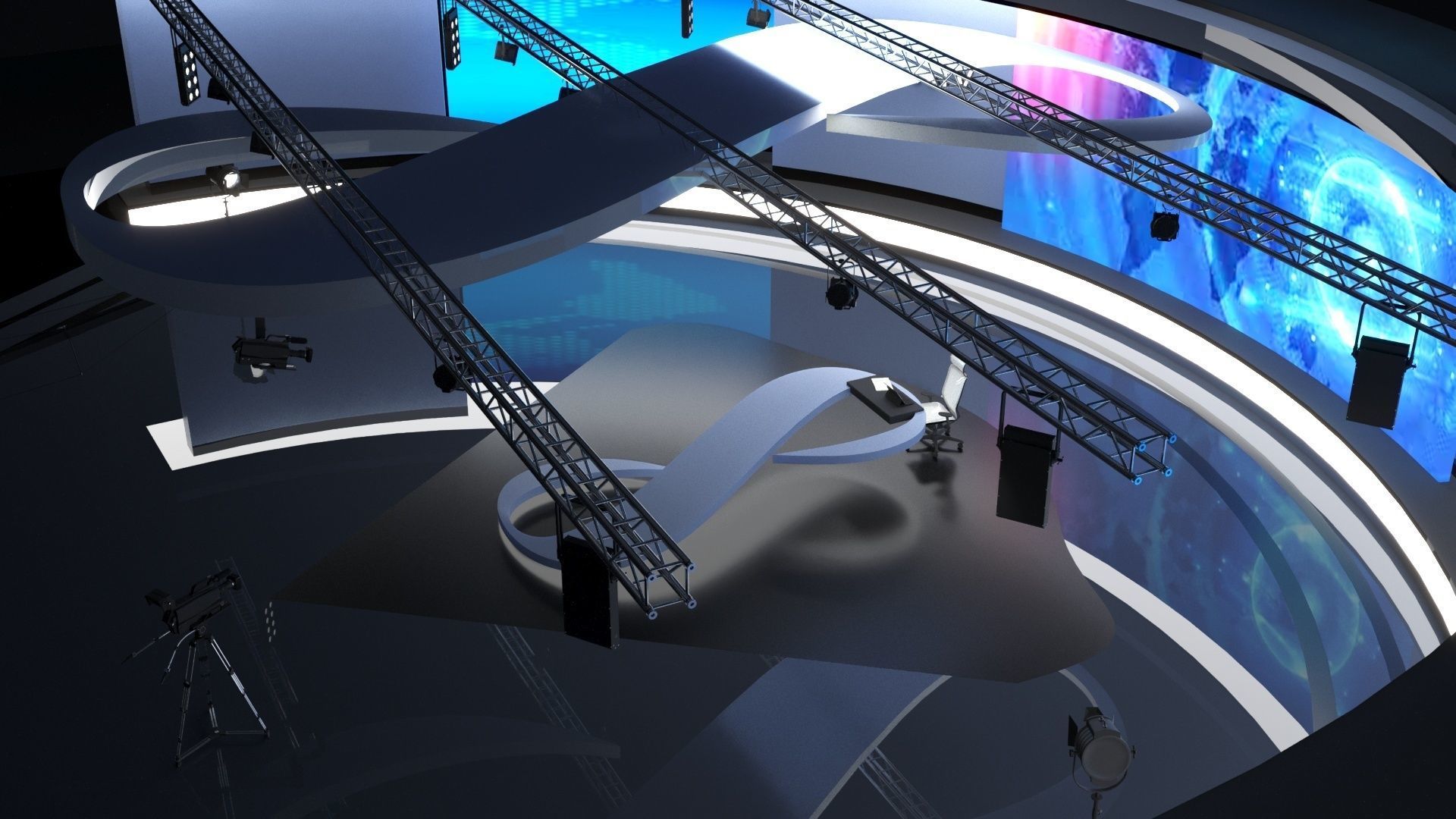 VR Studio SD 18 3D model_5