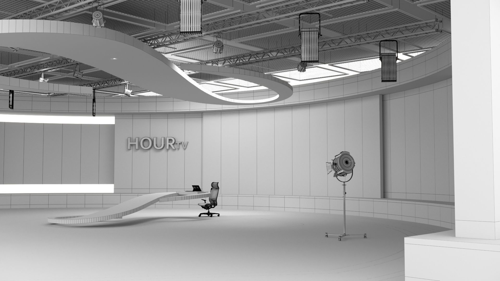 VR Studio SD 18 3D model_7