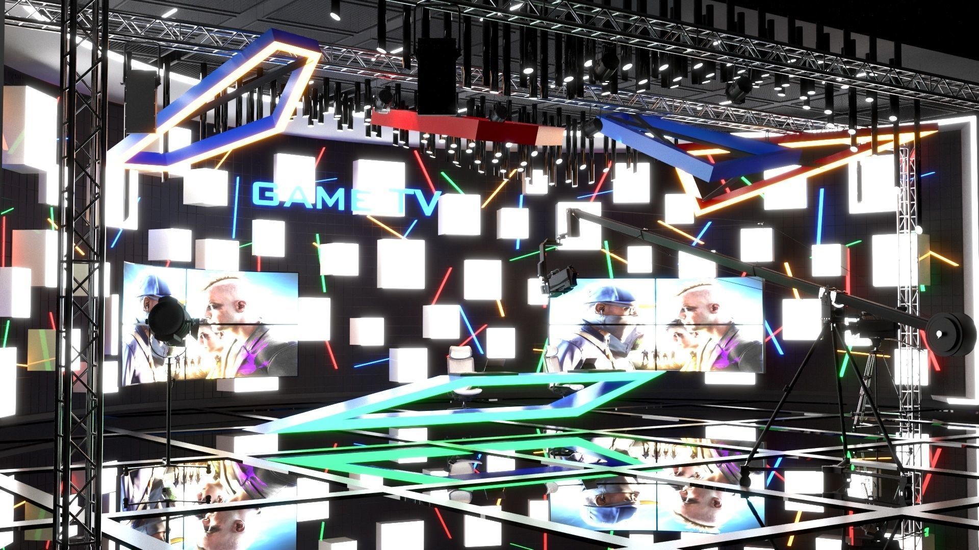 VR Studio SD 19 3D model_2