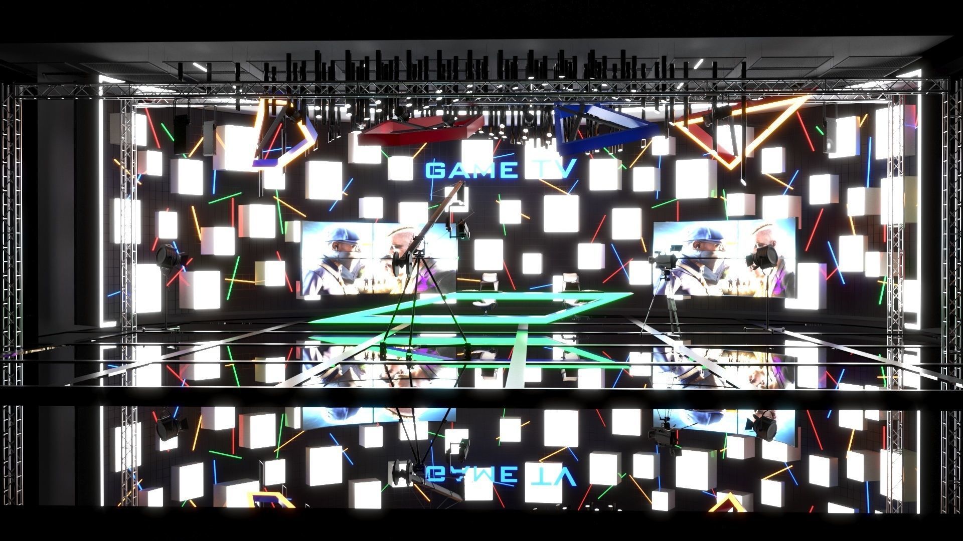 VR Studio SD 19 3D model_1