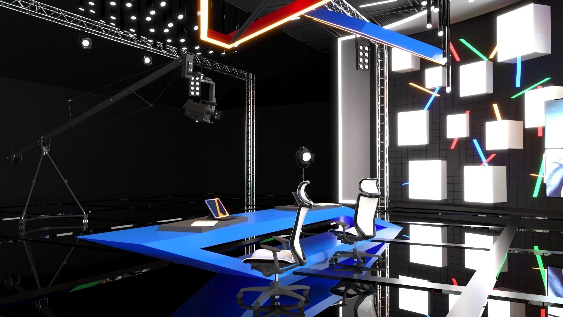 VR Studio SD 19 3D model_4