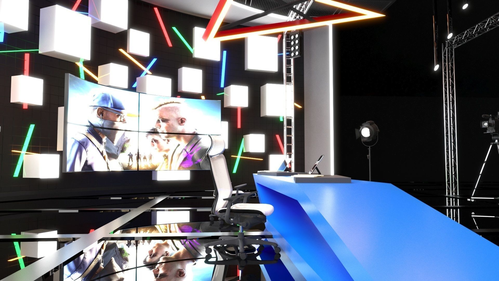 VR Studio SD 19 3D model_3