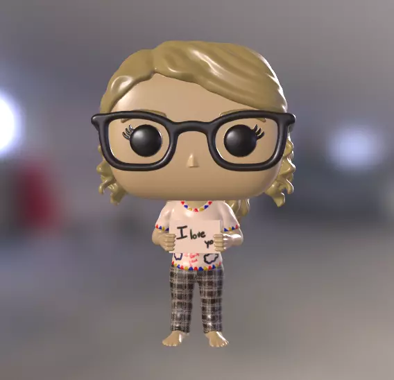 Funko Taylor Swift 3D print model
