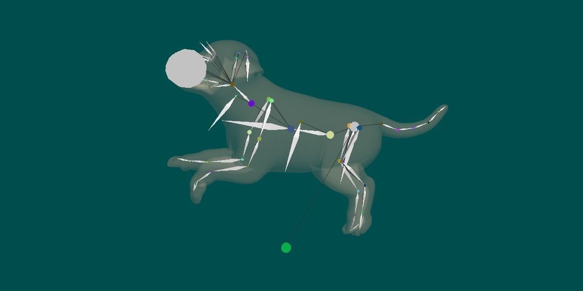 Dalmatian Puppy Dog 3D model_2