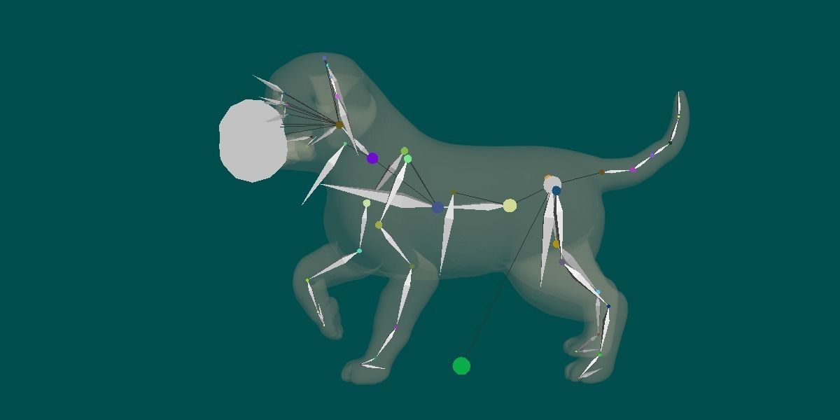 Dalmatian Puppy Dog 3D model_5