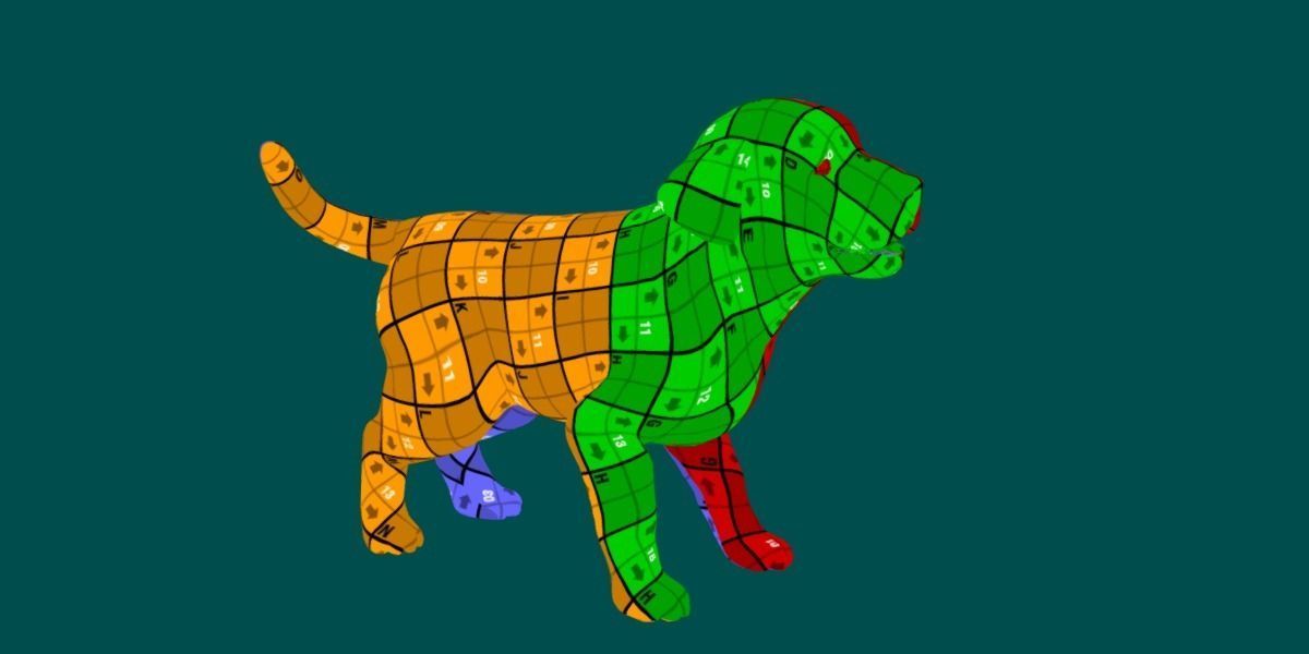 Dalmatian Puppy Dog 3D model_4