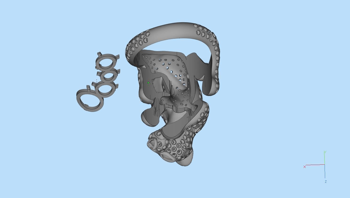 ring panther 3D print model_14