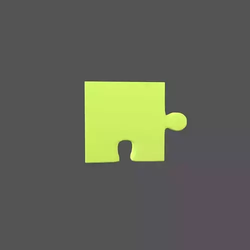 Jigsaw Puzzle Pieces V2 004