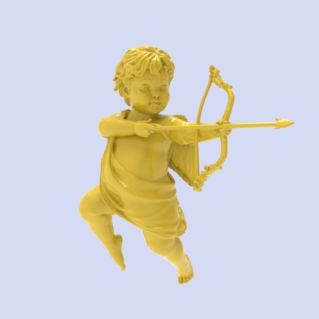 Cupid 3D print model_19