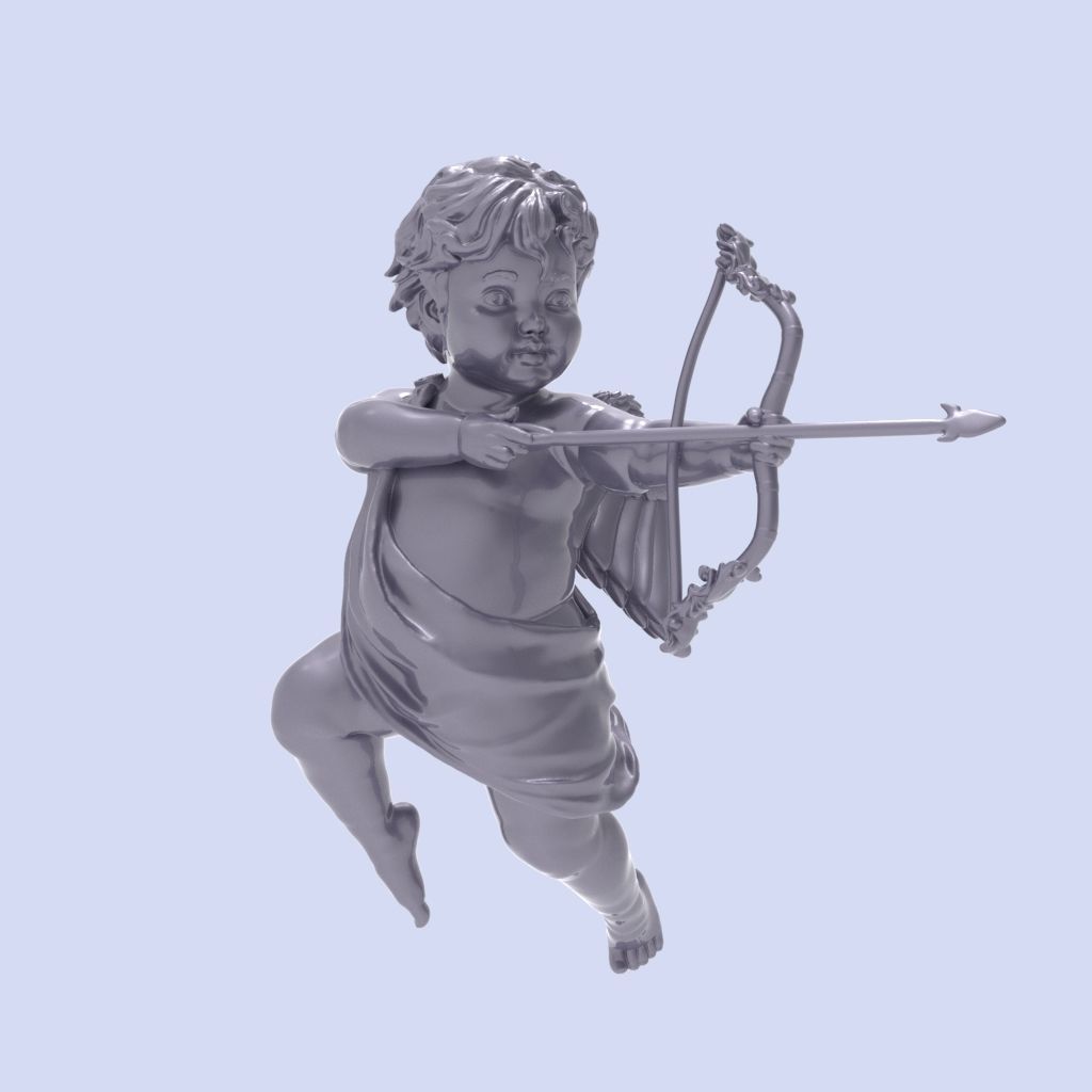 Cupid 3D print model_20