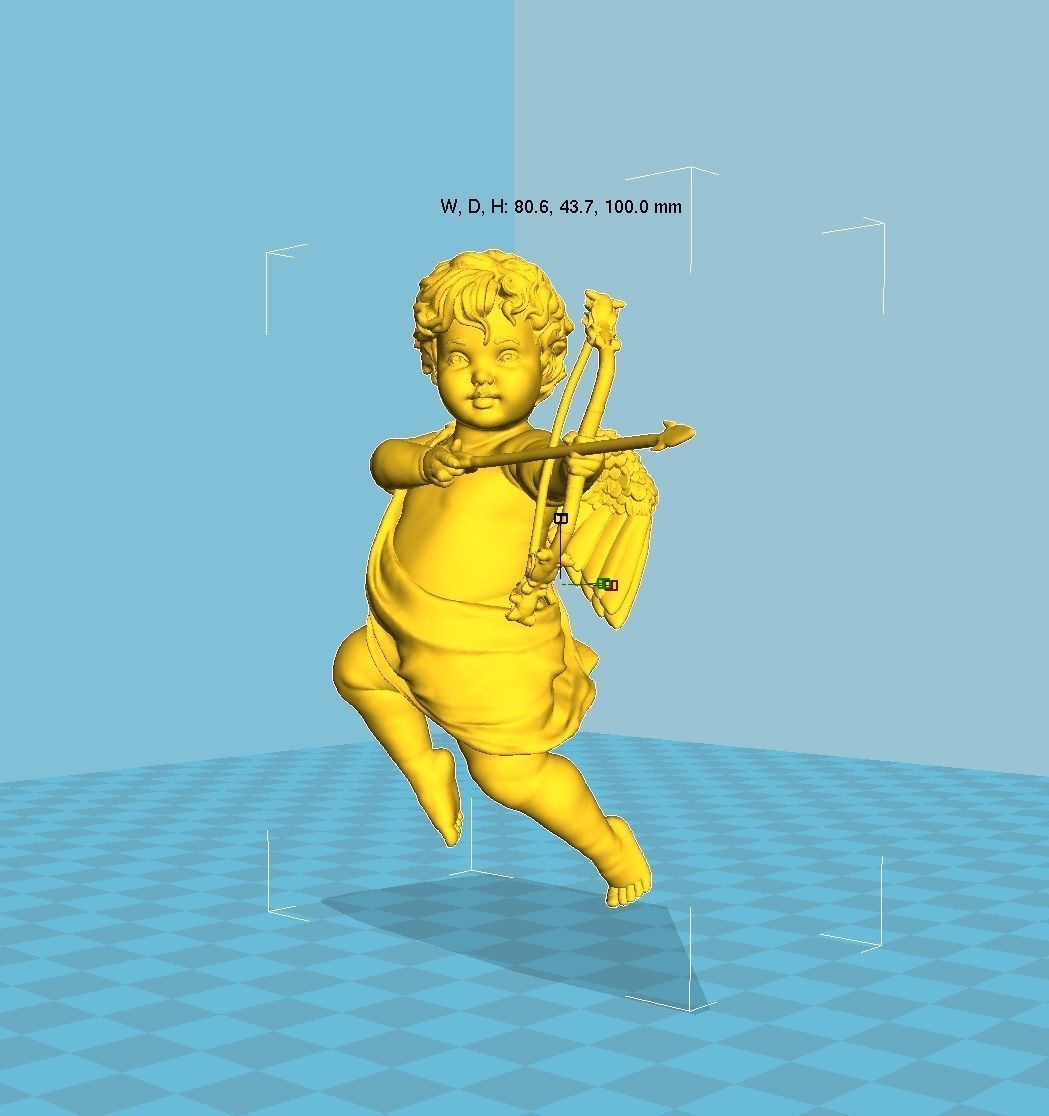 Cupid 3D print model_21