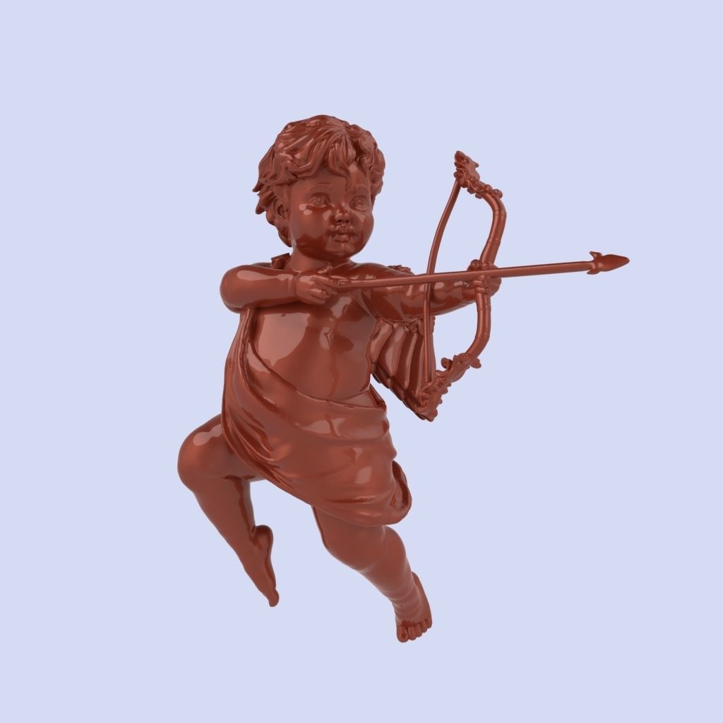 Cupid 3D print model_13