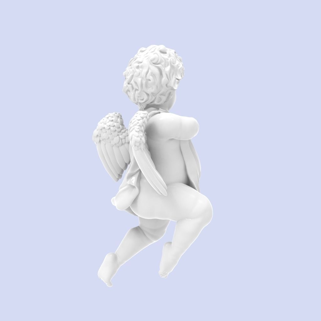 Cupid 3D print model_6