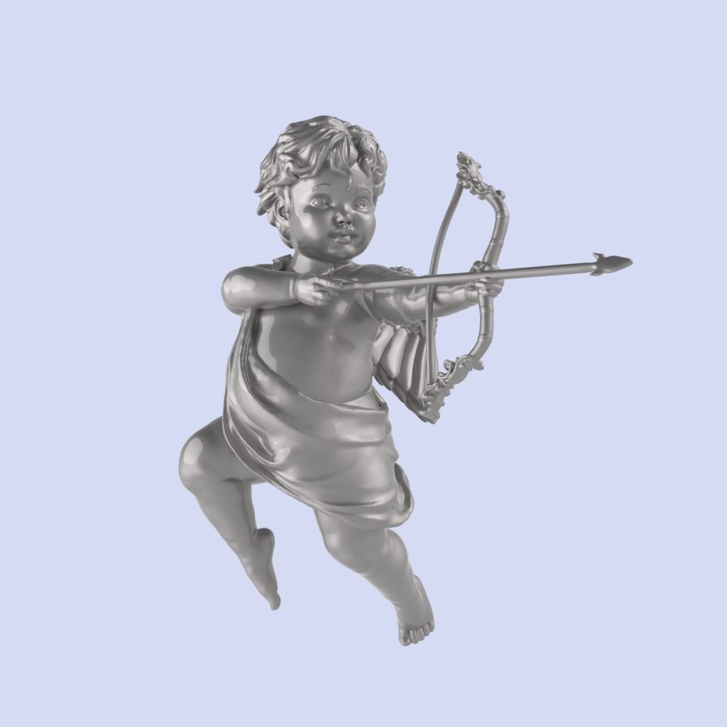 Cupid 3D print model_16