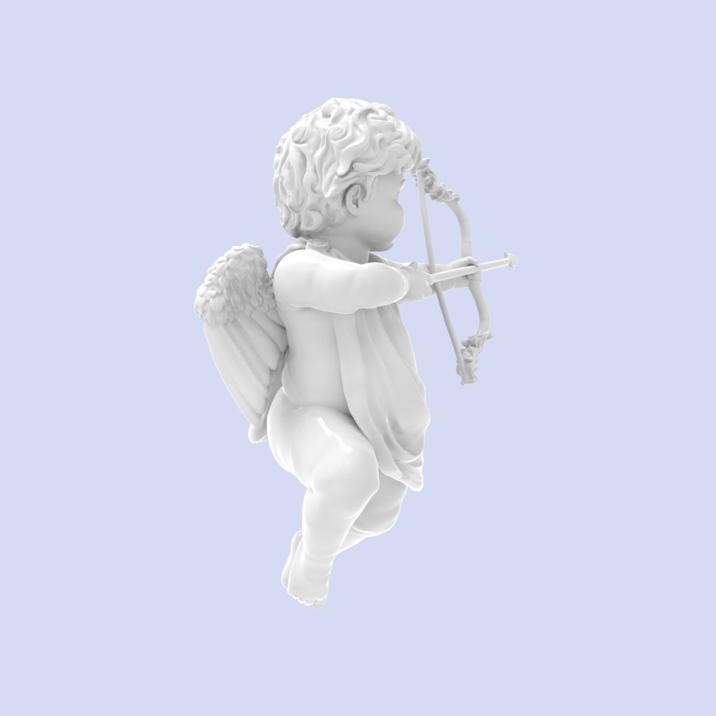 Cupid 3D print model_7