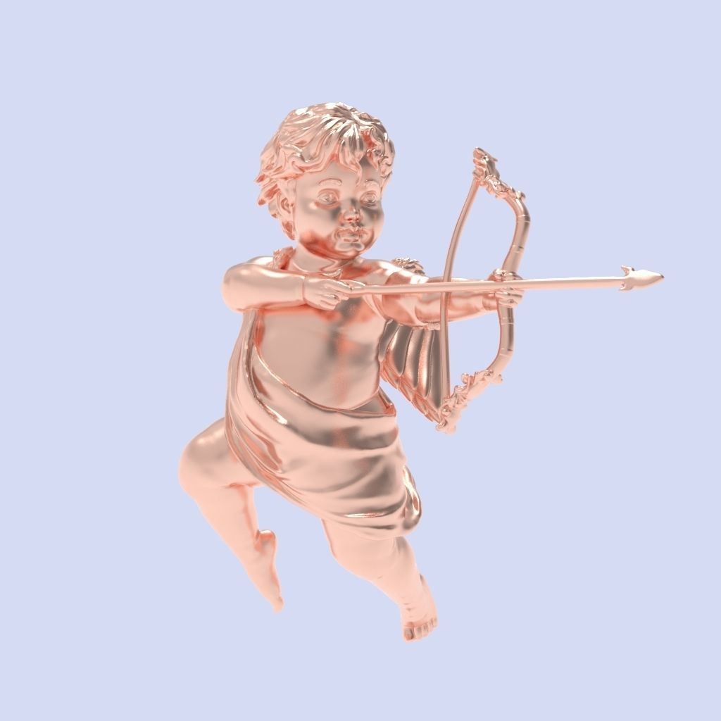 Cupid 3D print model_18