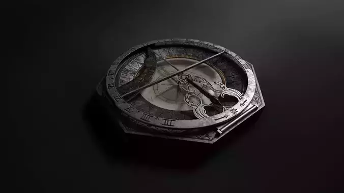 Compass with Sundial