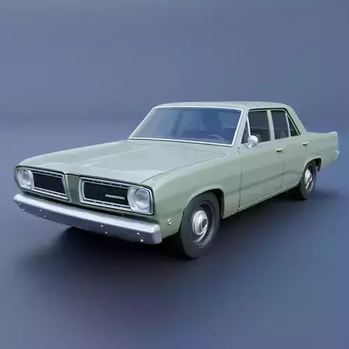 Plymouth Valiant 100 4 Door 1968  3D print model