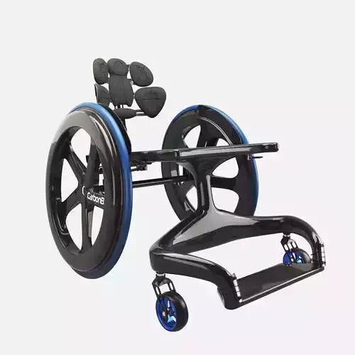 Carbon Black II Wheelchair
