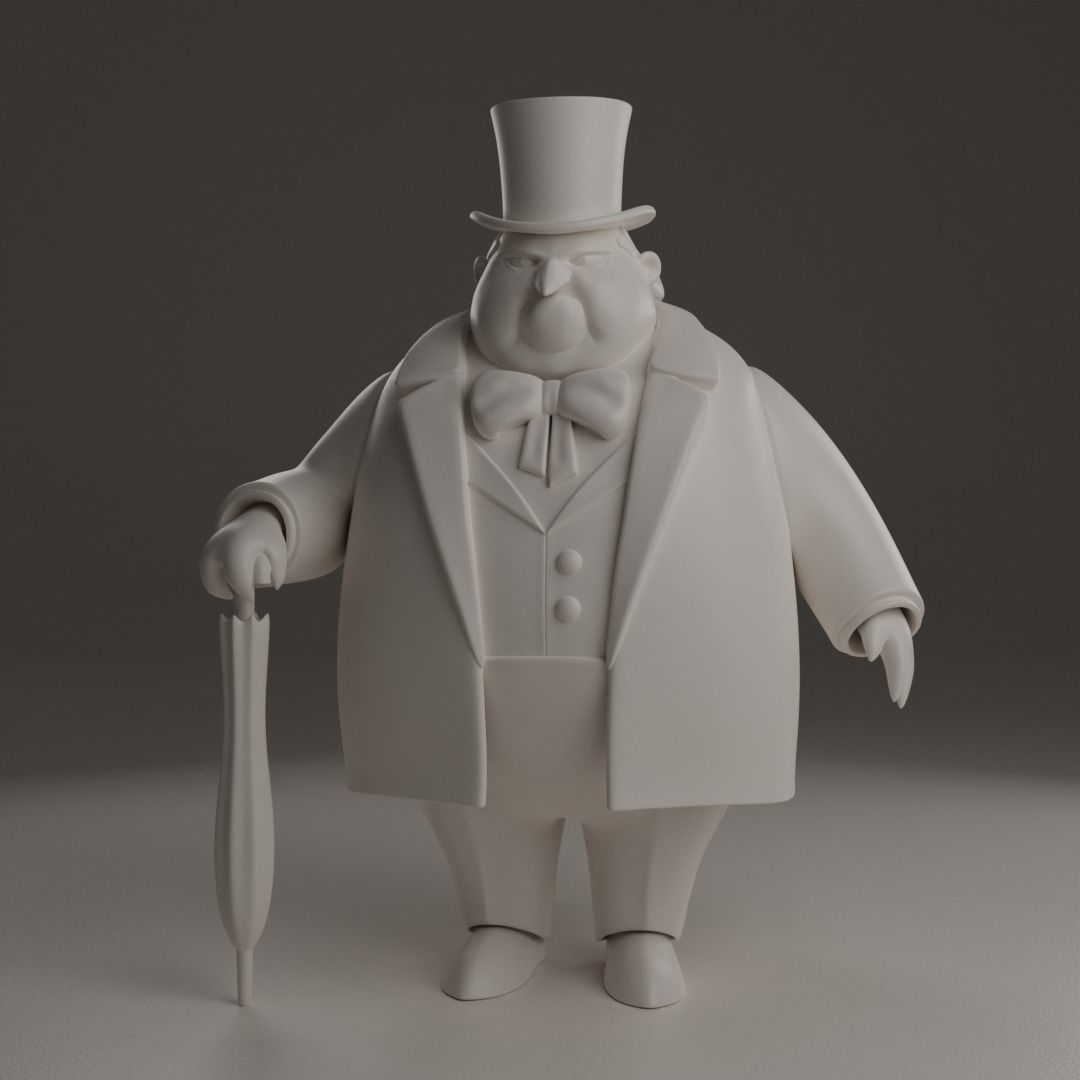Penguin from The Batman Animated Series for 3d printing 3D print model_9