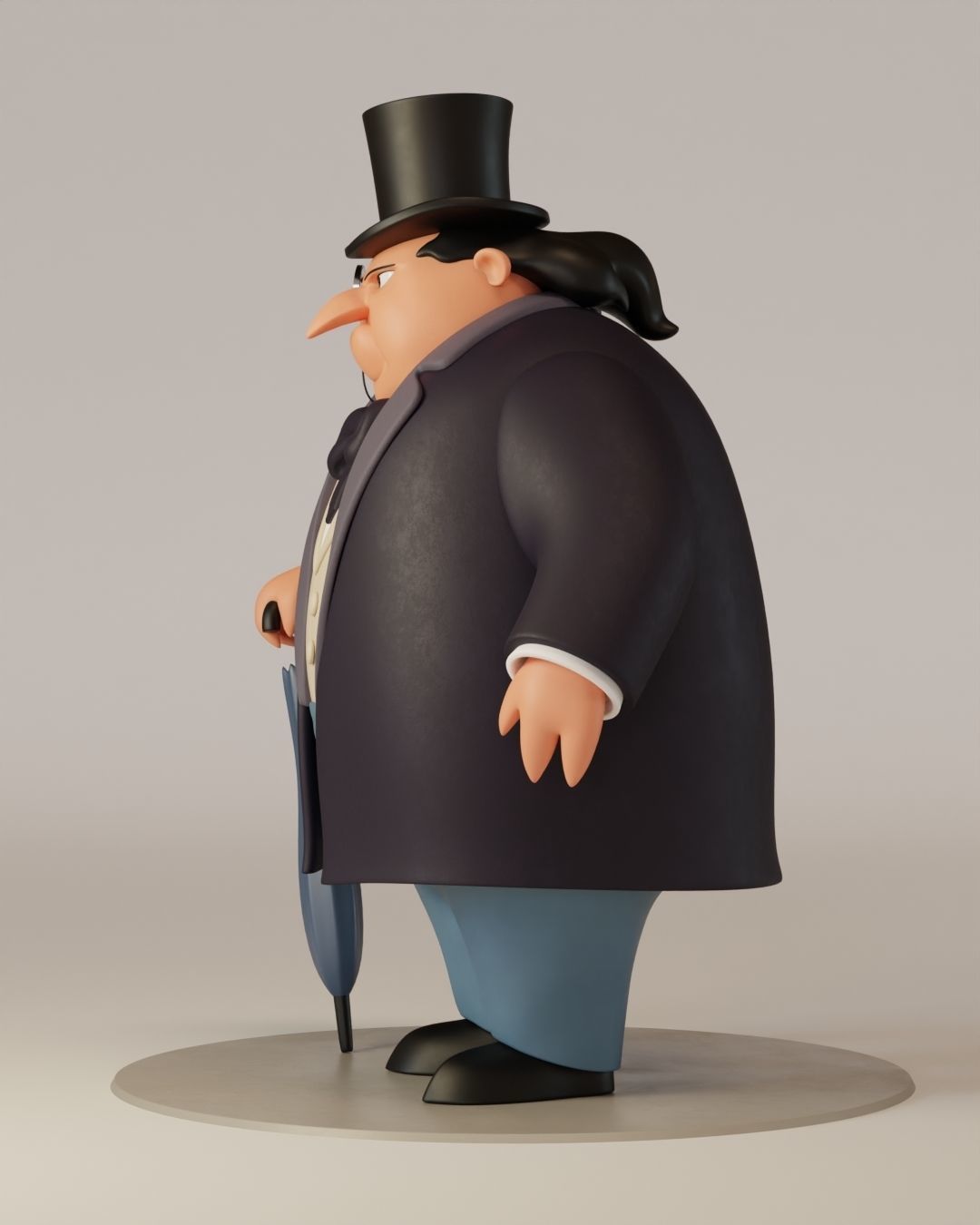 Penguin from The Batman Animated Series for 3d printing 3D print model_2