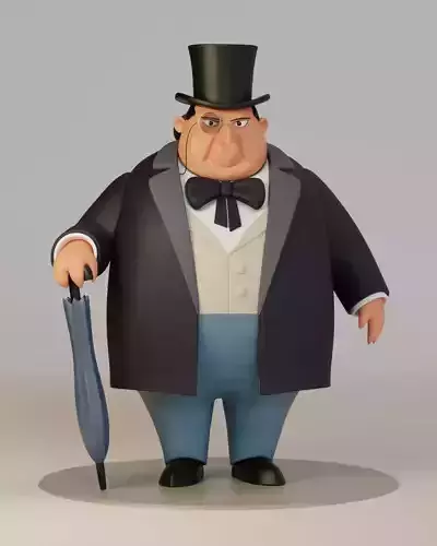 Penguin from The Batman Animated Series for 3d printing 3D print model