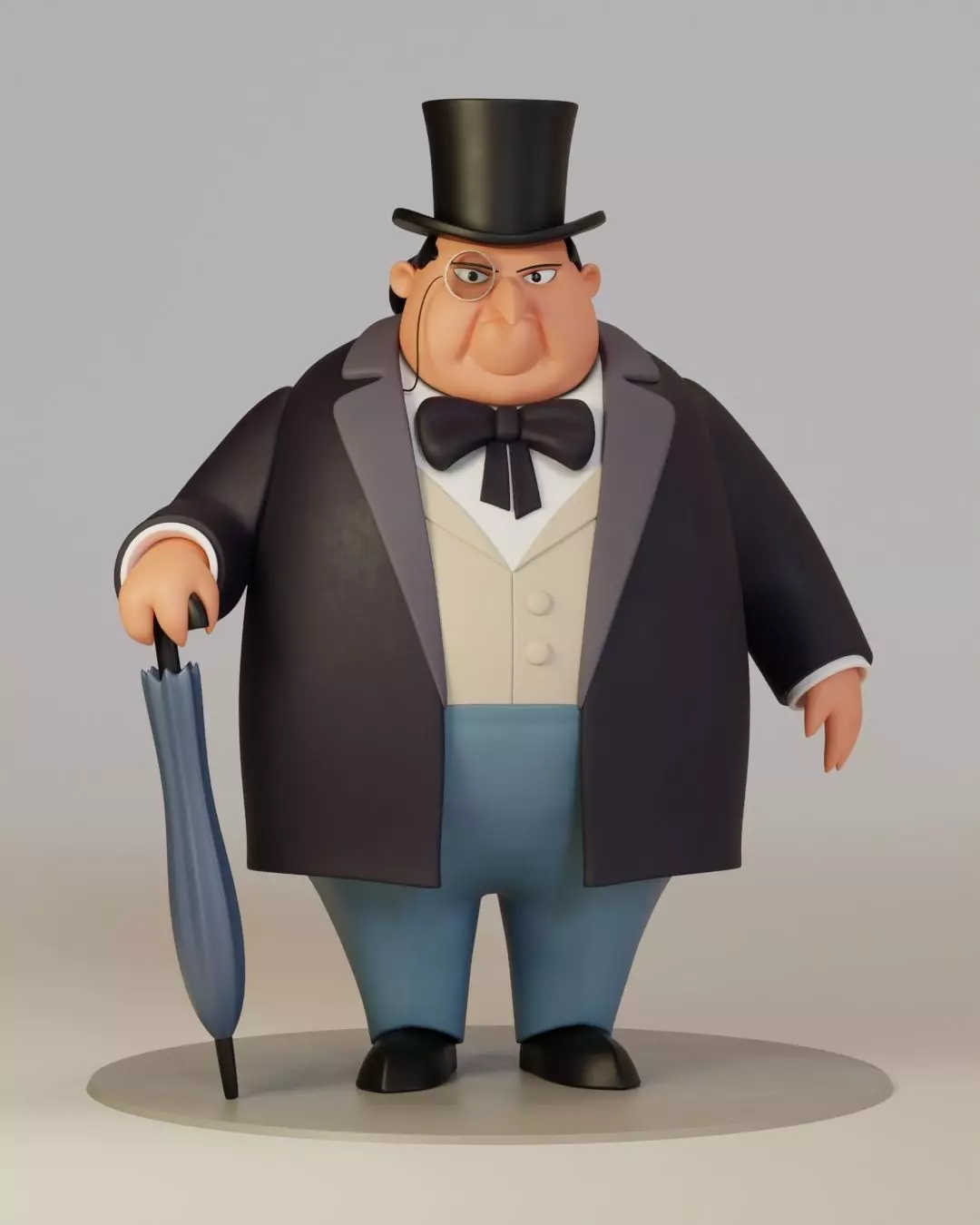 Penguin from The Batman Animated Series for 3d printing 3D print model_0