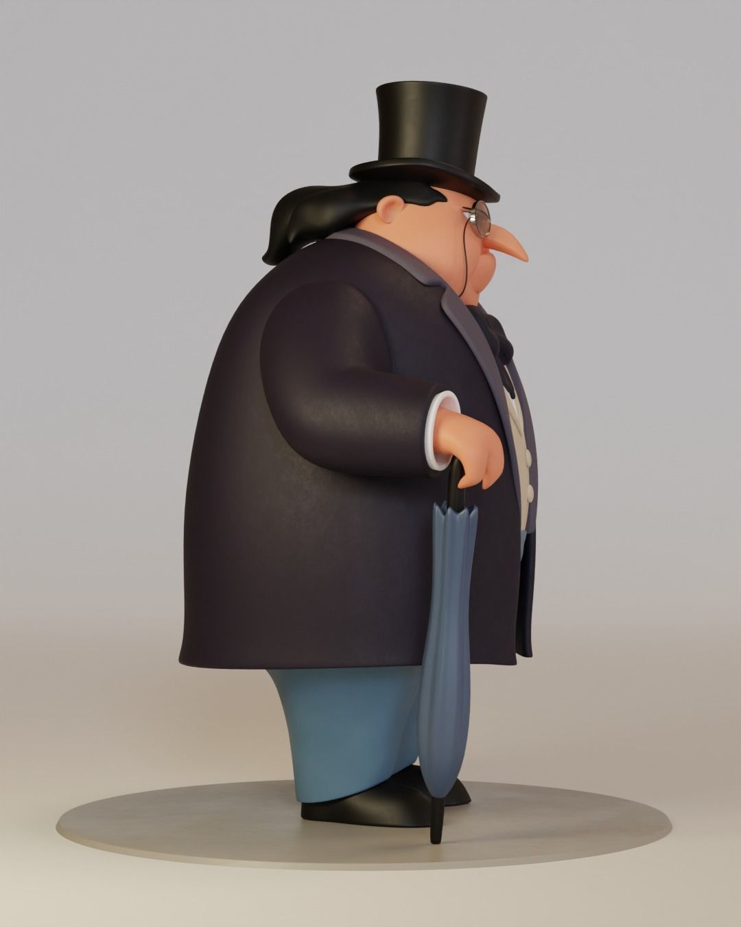 Penguin from The Batman Animated Series for 3d printing 3D print model_5