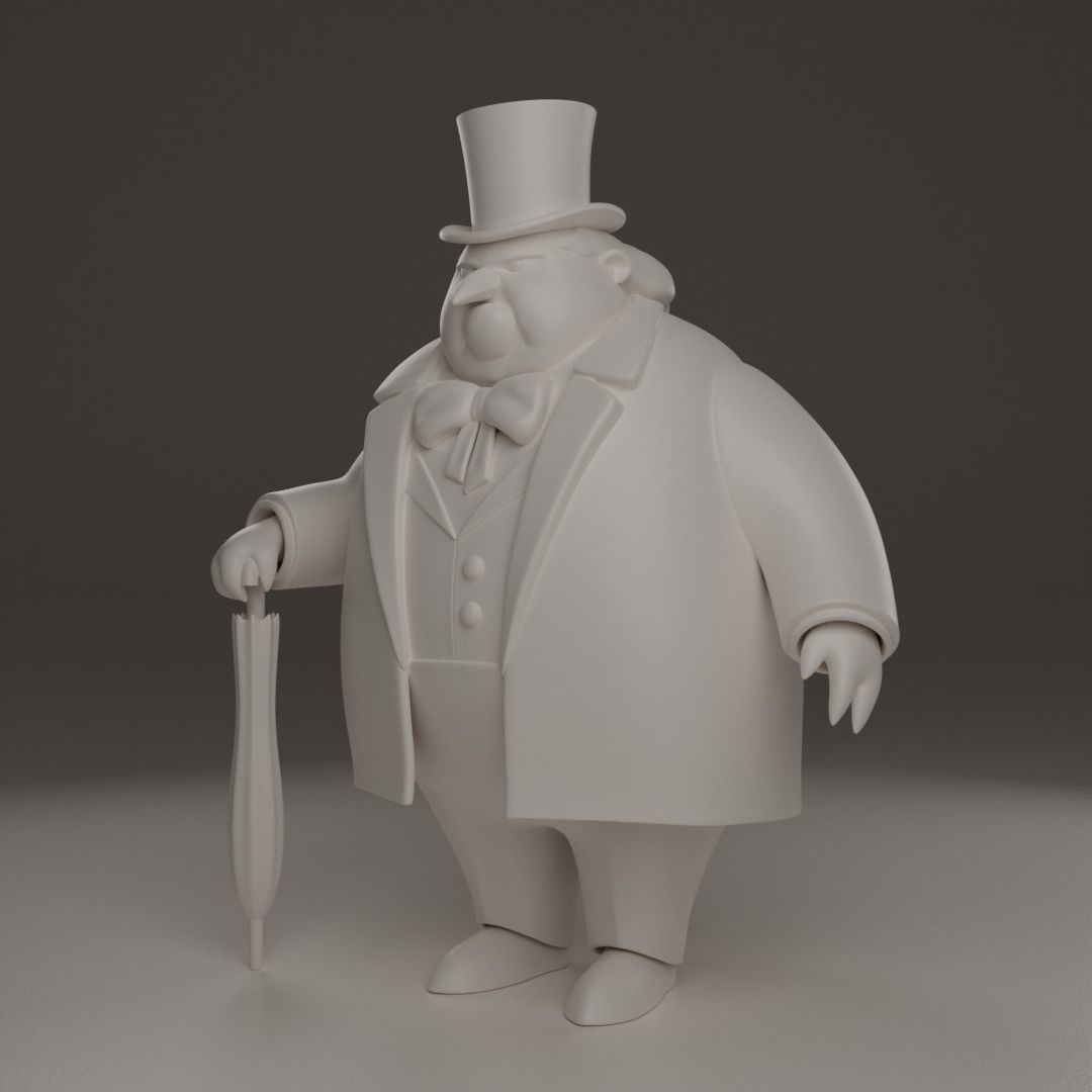 Penguin from The Batman Animated Series for 3d printing 3D print model_7