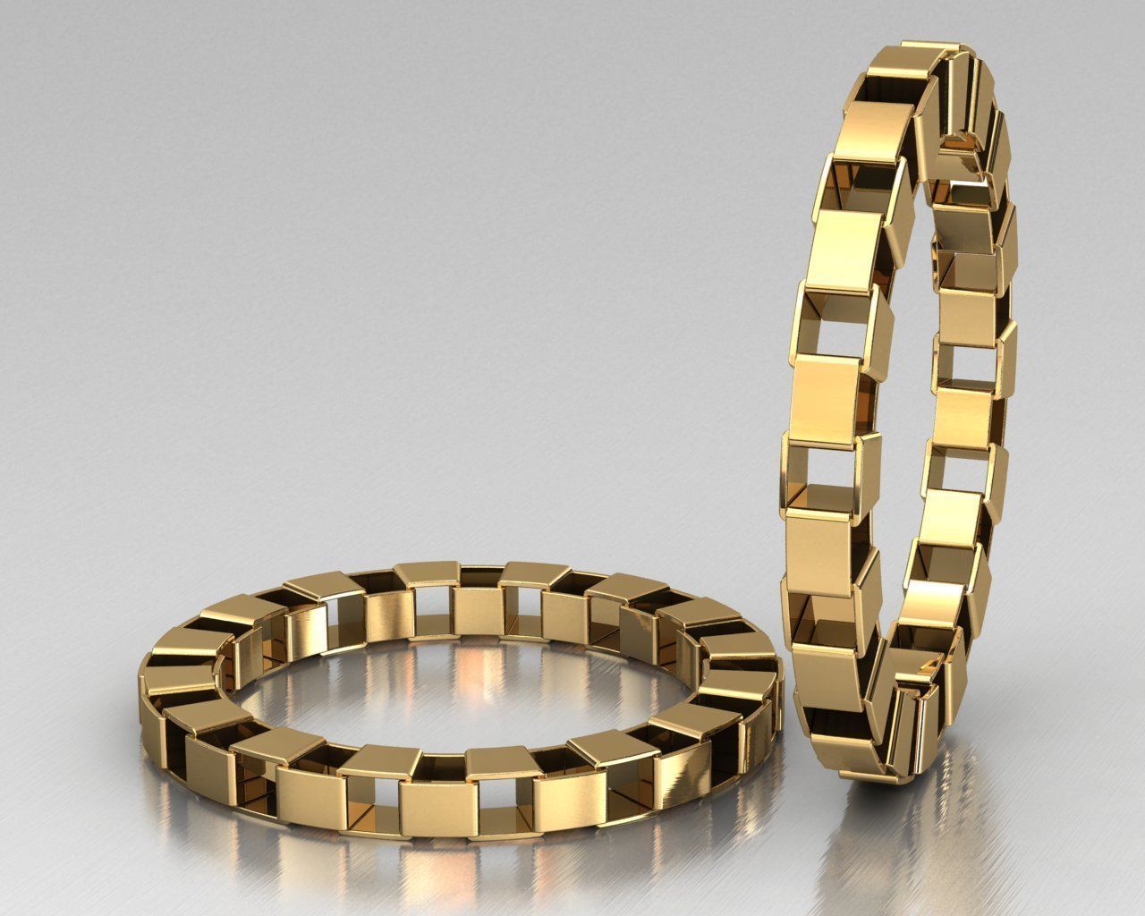 pieces of ring -solitaire -  - pendant 3D print model_15