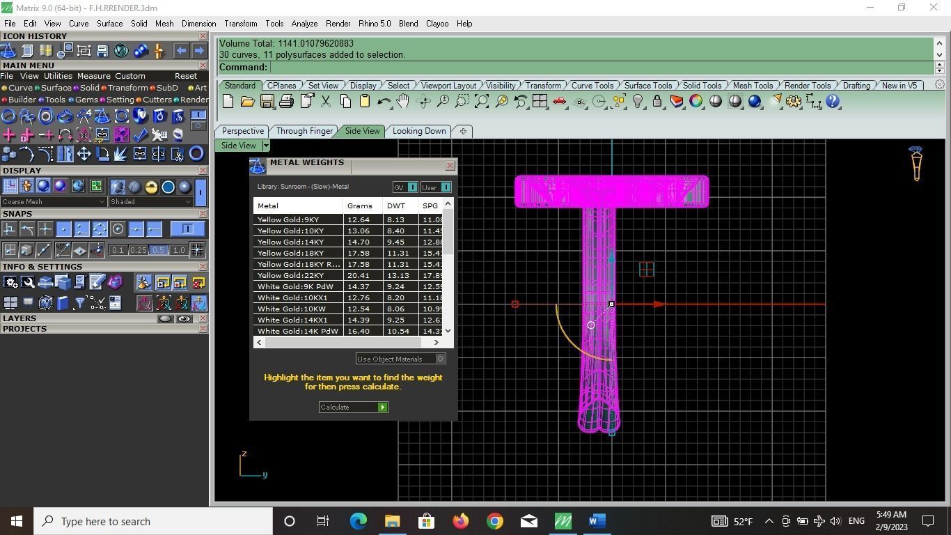 pieces of ring -solitaire -  - pendant 3D print model_59