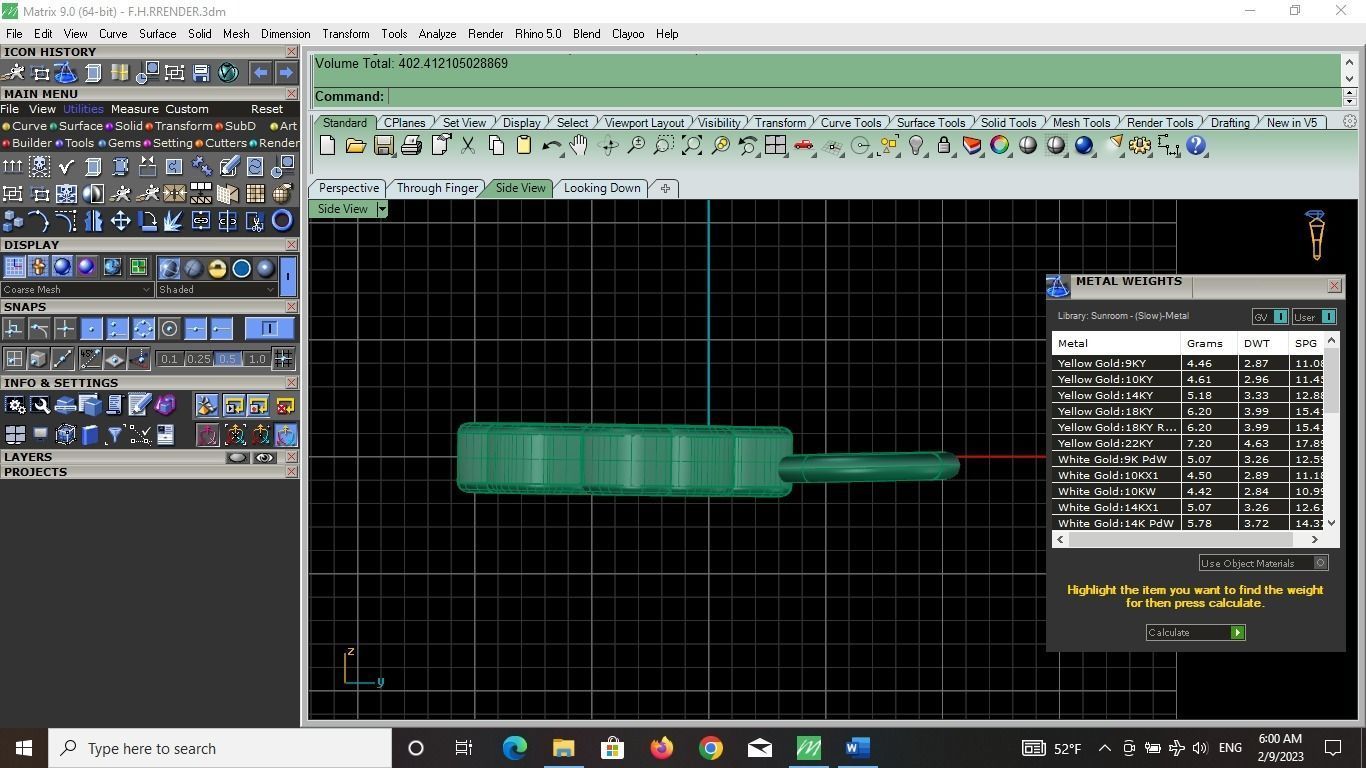 pieces of ring -solitaire -  - pendant 3D print model_55