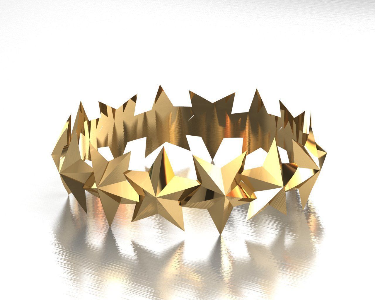 pieces of ring -solitaire -  - pendant 3D print model_50