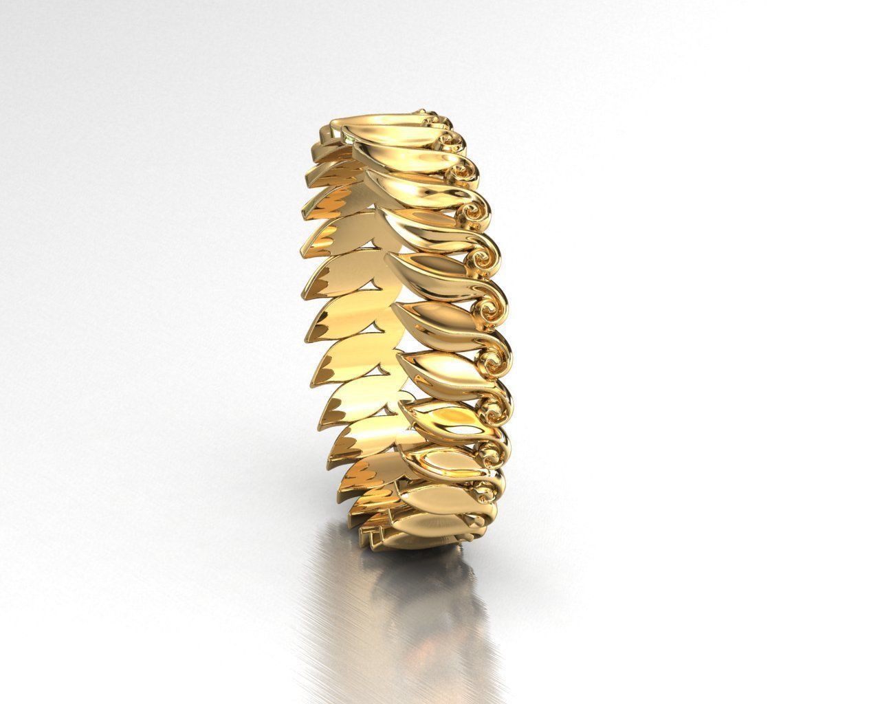 pieces of ring -solitaire -  - pendant 3D print model_14