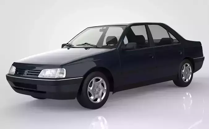 Peugeot 405 SRi Sedan 3D model