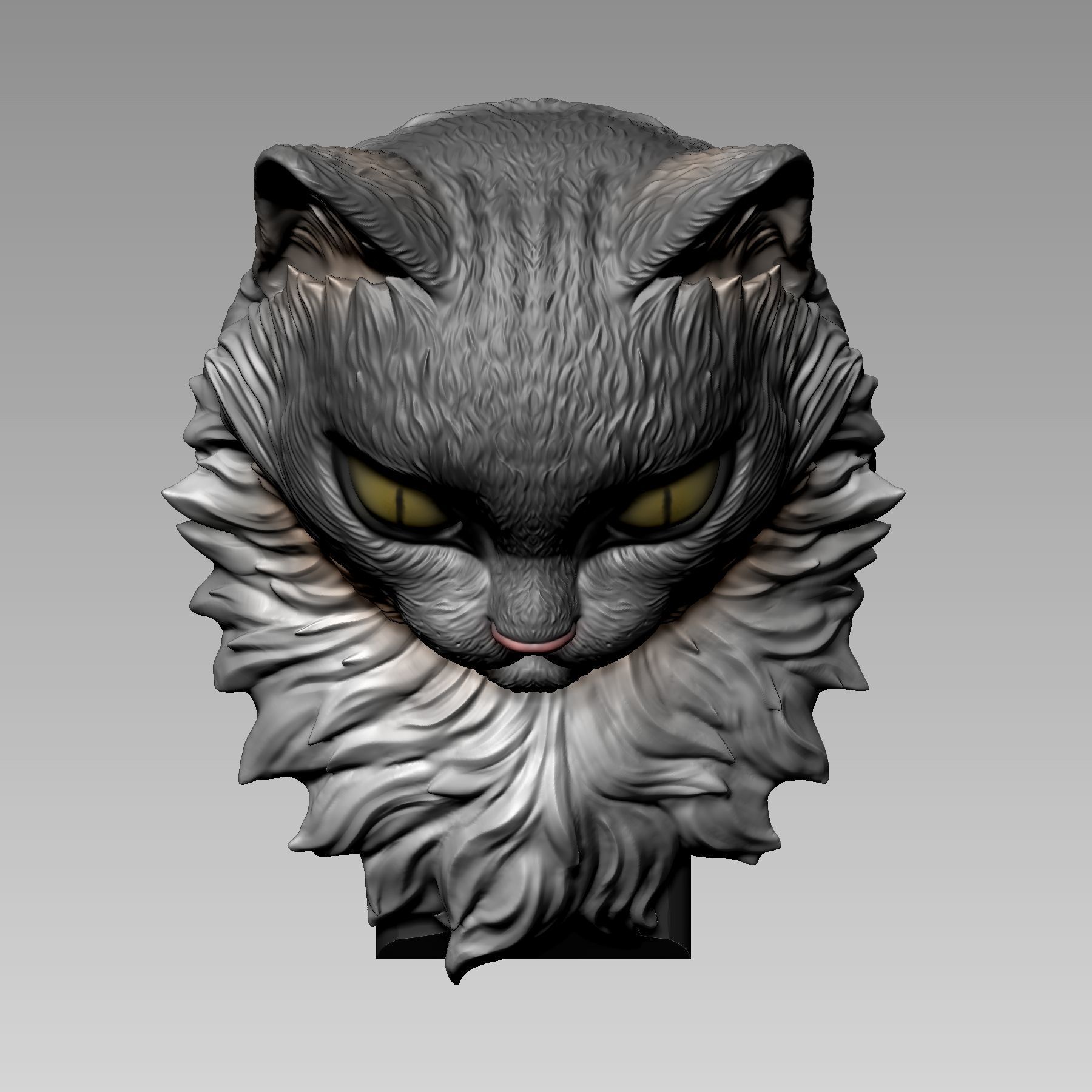 Maine Coon Cat 3D print model_1