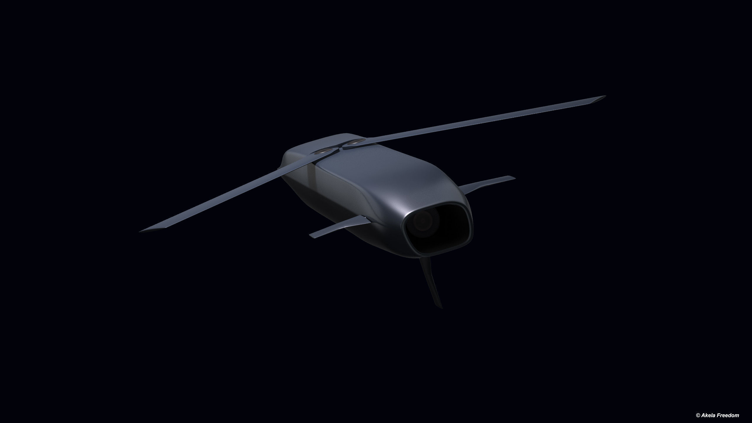 Subsonic Cruise Missile 3D model_5