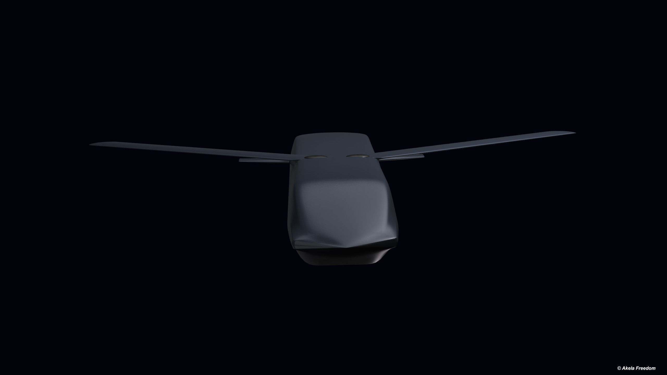 Subsonic Cruise Missile 3D model_4