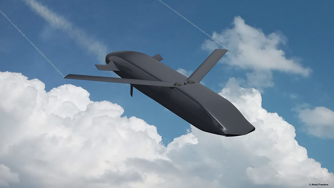 Subsonic Cruise Missile 3D model