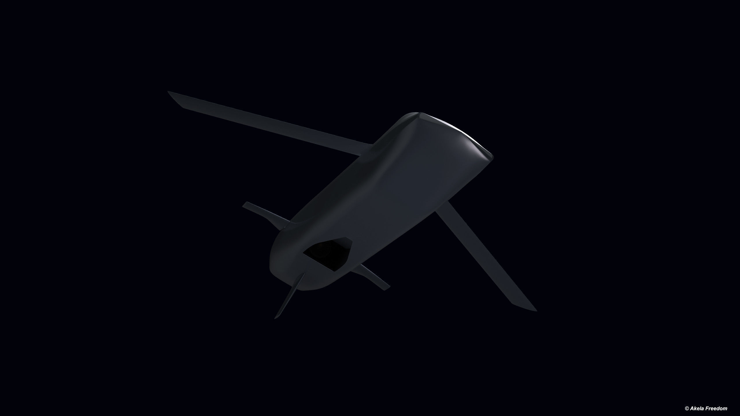 Subsonic Cruise Missile 3D model_3