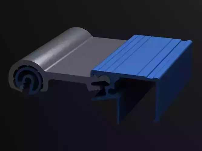 Aluminum Extruded Vehicle Rope Rail System