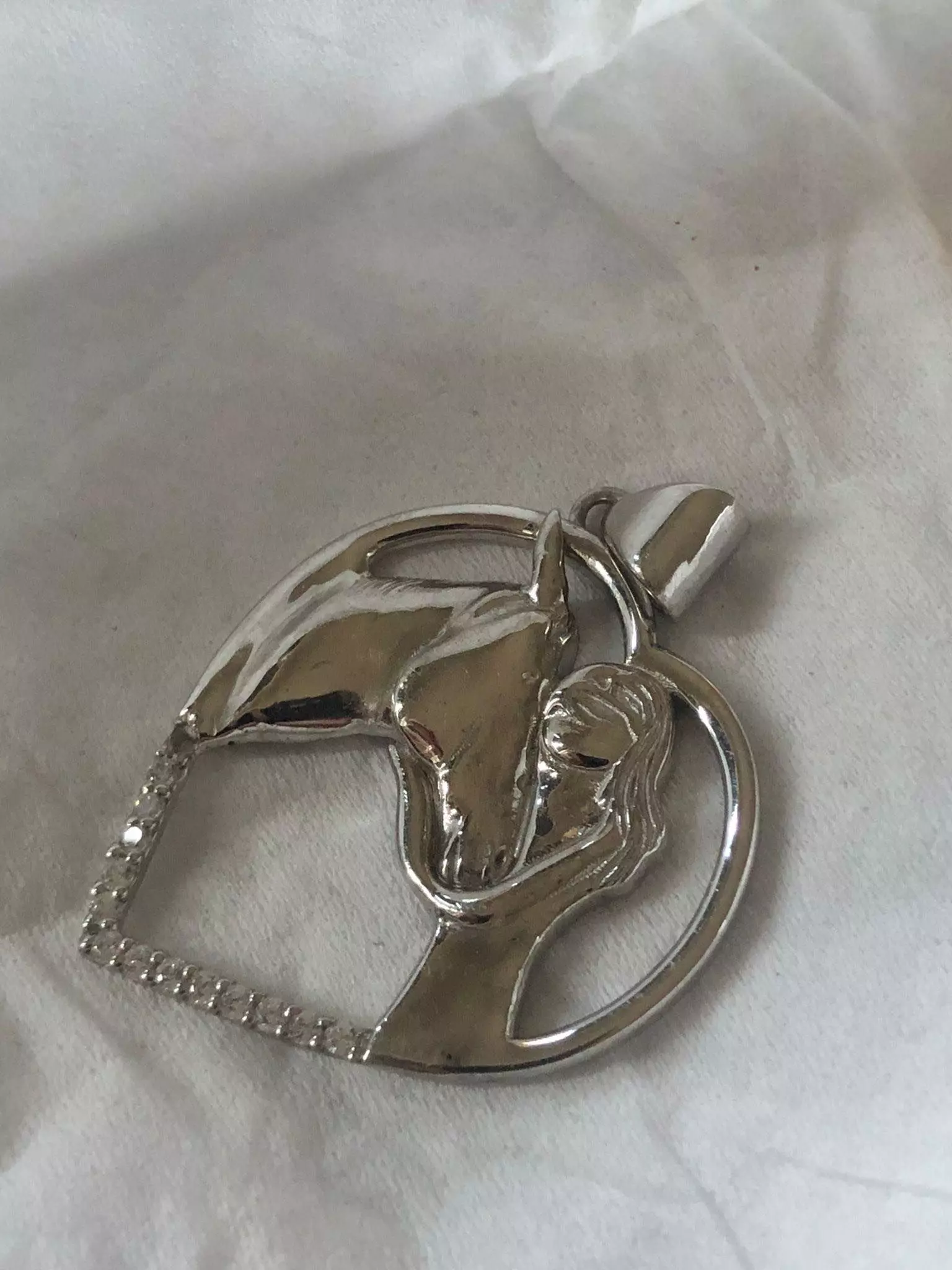Horse Pendant 3D model_0