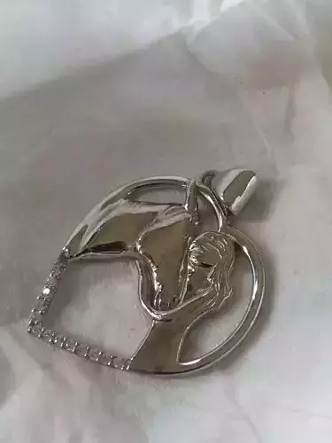 Horse Pendant 3D model
