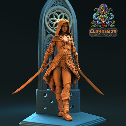 Katri the rogue 3D print model