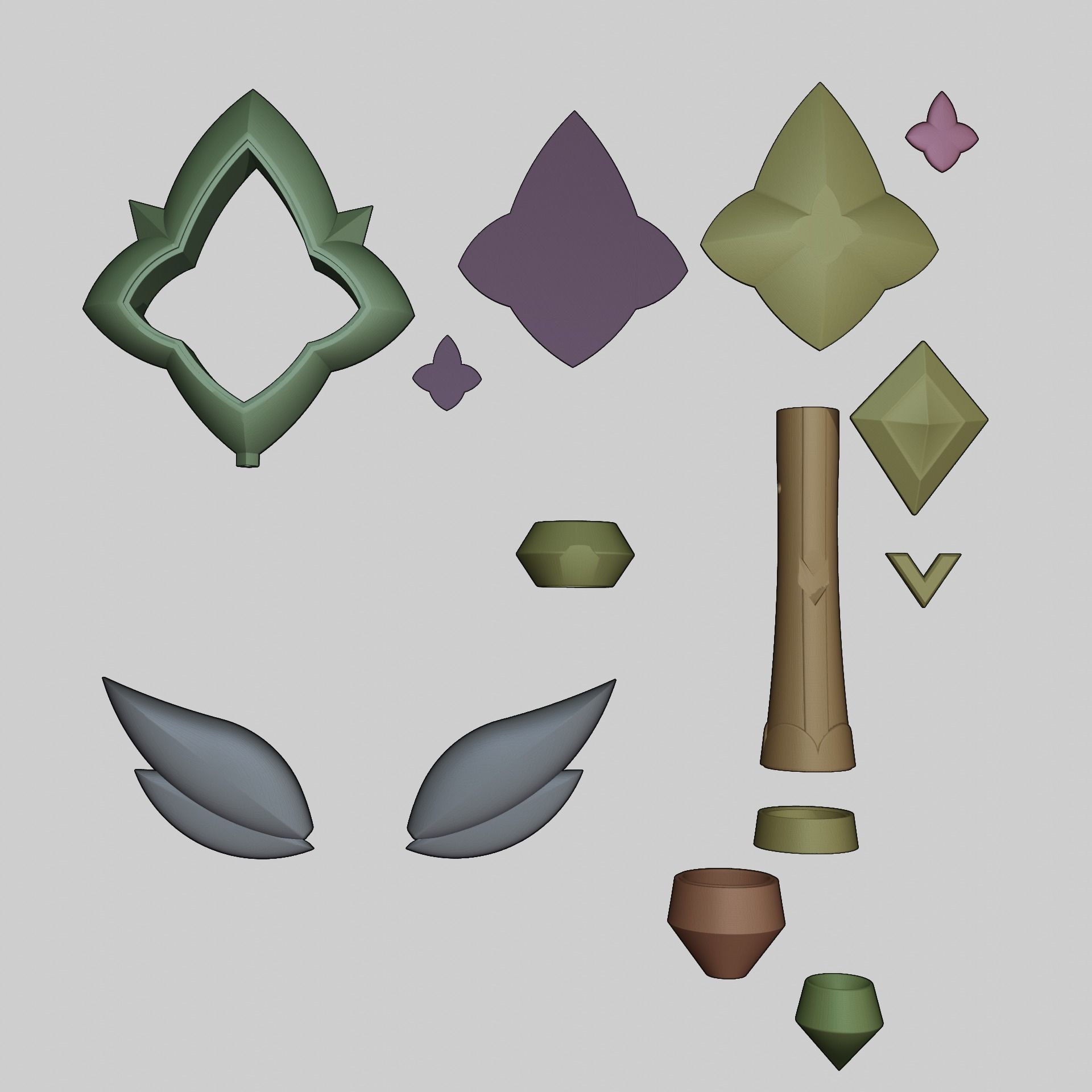 SERAPHINE MICROPHONE STAR GUARDIAN LEAGUE OF LEGENDS WILD RIFT 3D print model_4