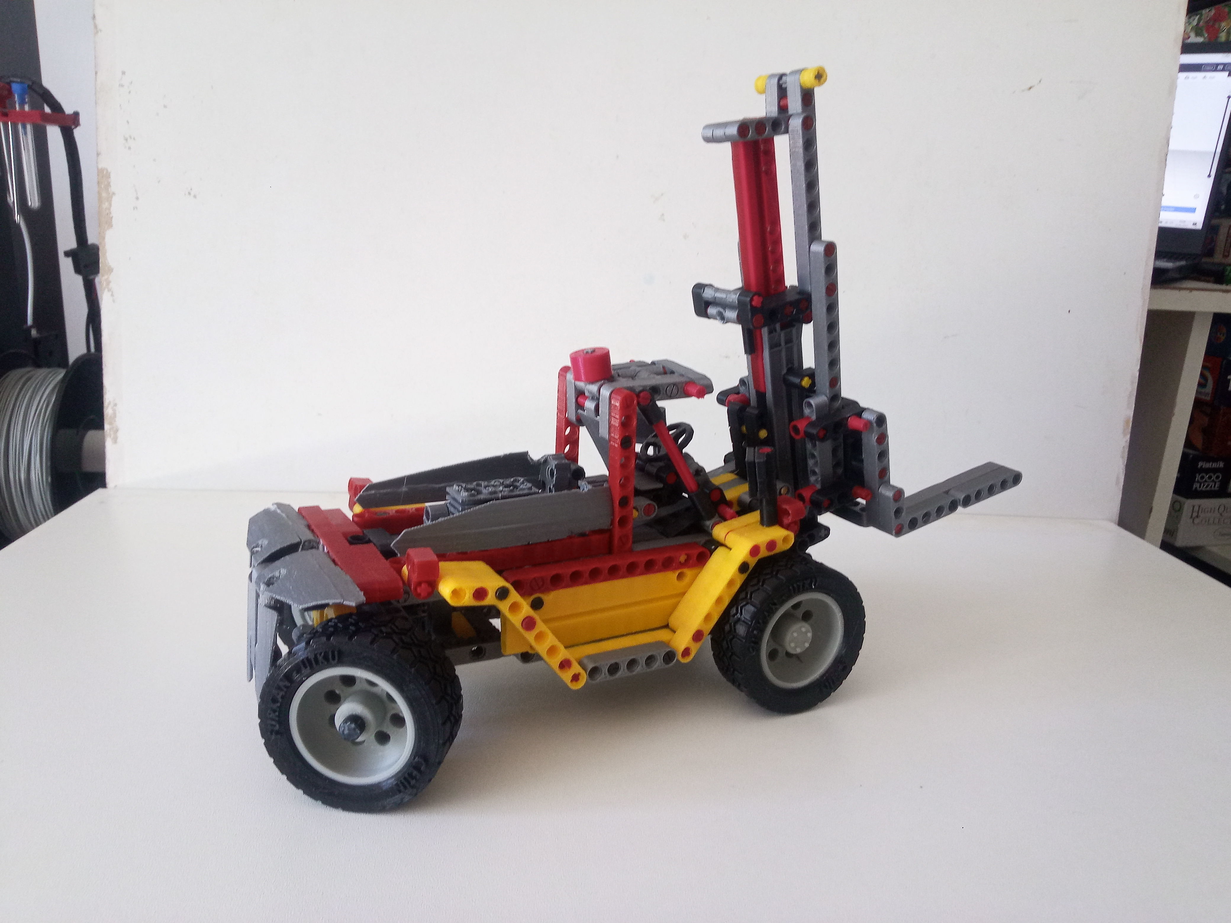 forklift  Free 3D print model_9