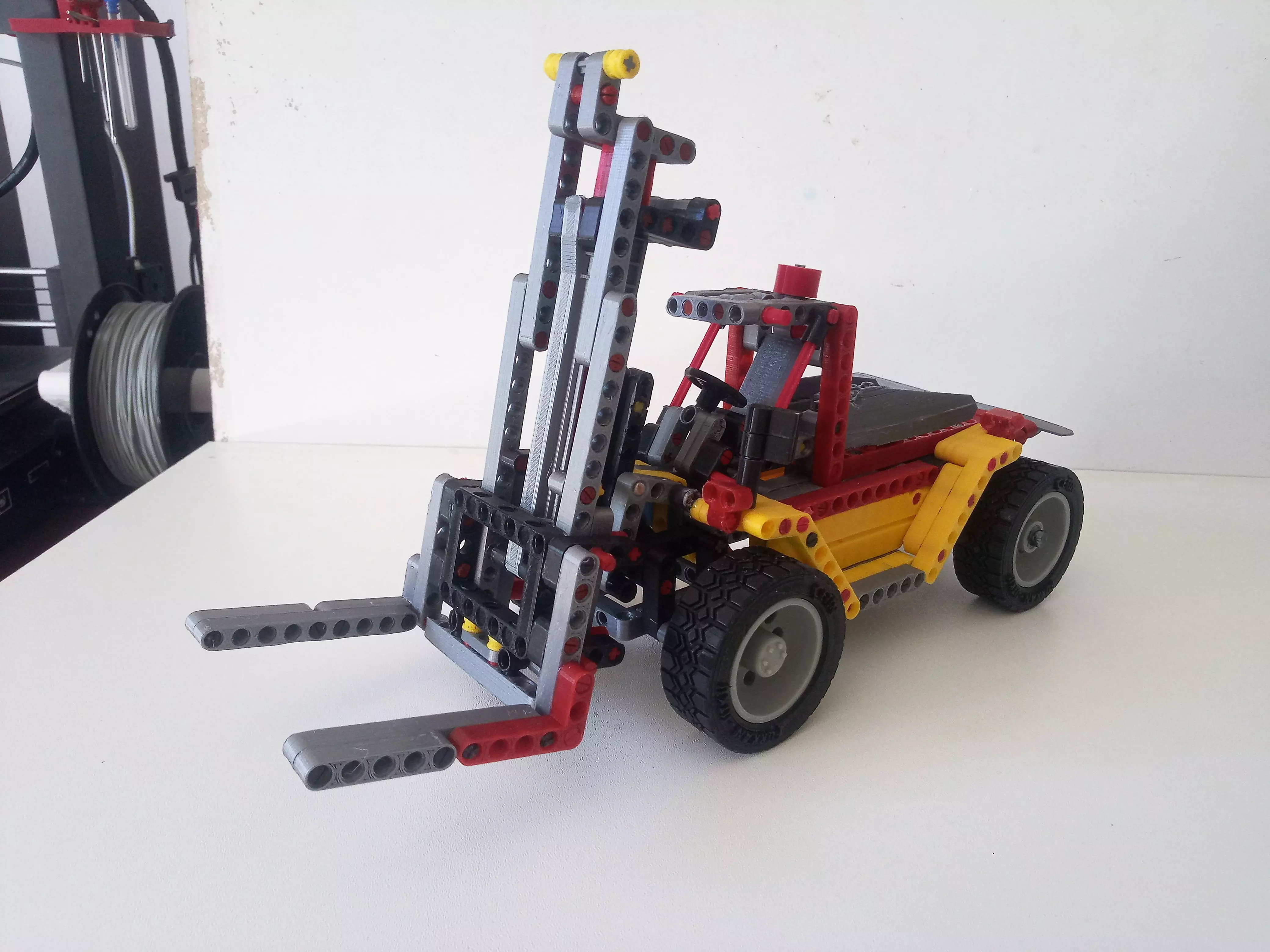 forklift  Free 3D print model_0